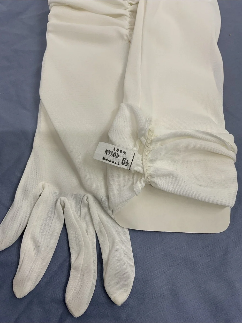 Vintage White Dress Gloves Set - Three Pairs, Two new one used. For small hands
